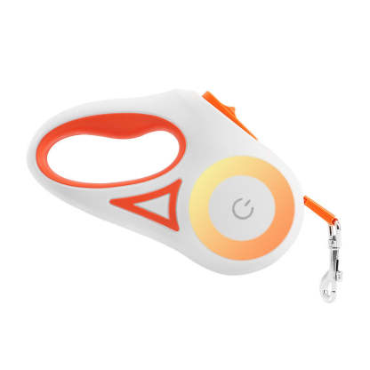 LED Light Retractable Pet Leash for Dogs and Cats