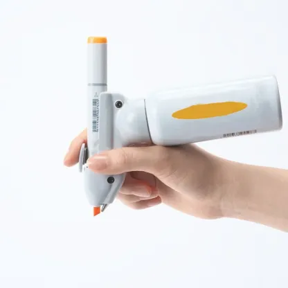 Airbrush Starter Kit – Marker Compatible, Instant Spray Effects, Air Can + Grip Included