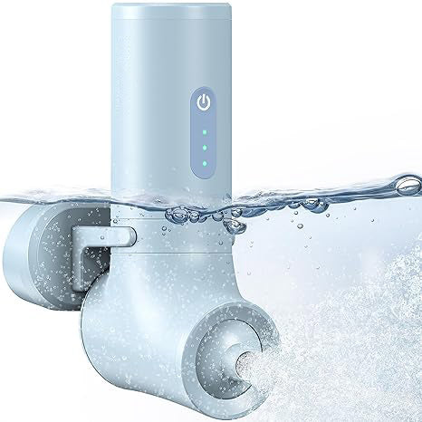 Wireless portable bathtub accessory with 3 adjustable speeds