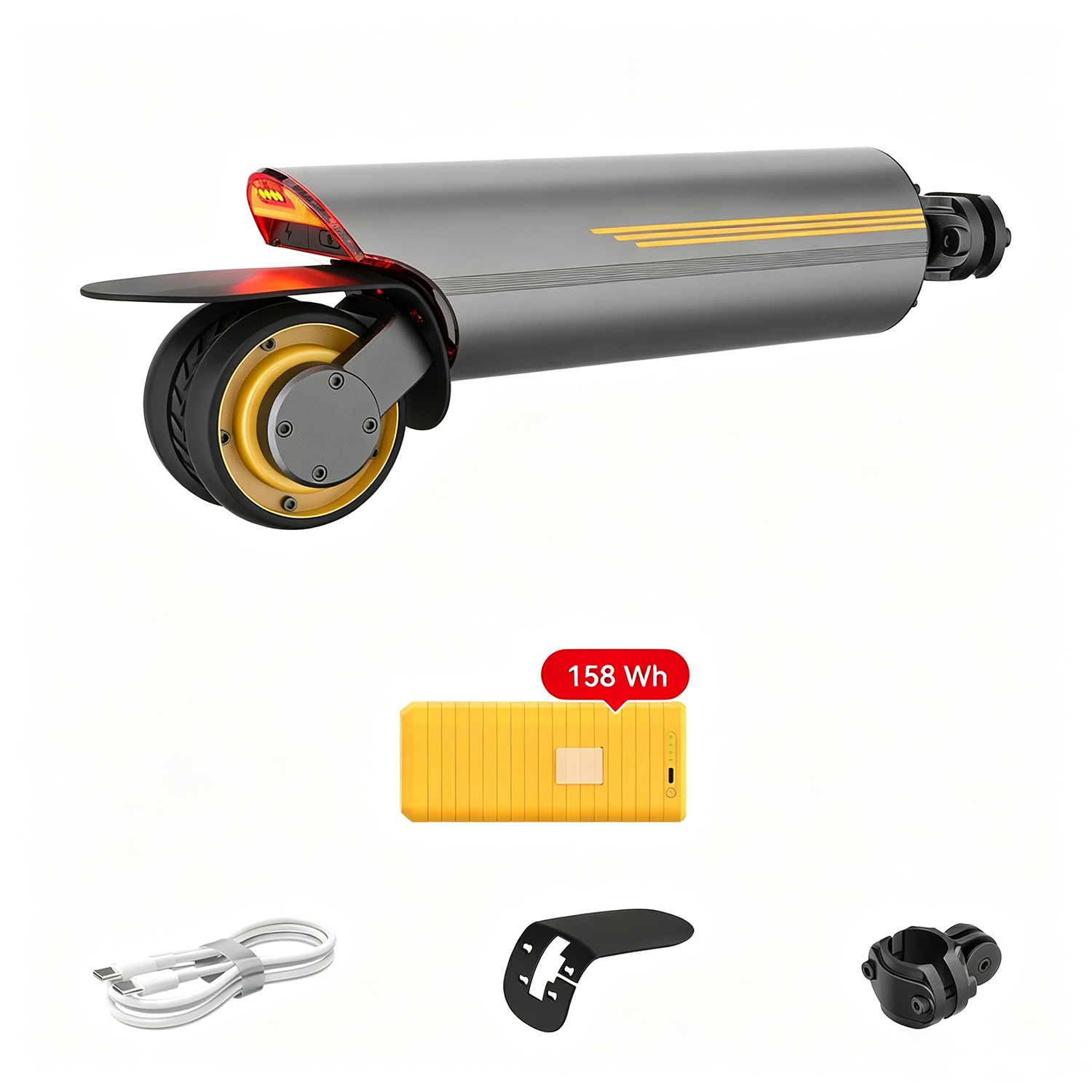 Tool‑Free E‑Bike Drive Unit – Click‑On Installation, 500Wh Assist, Fits Most Bicycles