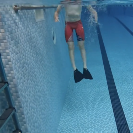 Speed Fin – Unisex Swim Training Fin | Patented Reverse V-Rail