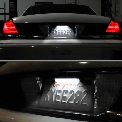 Ultra-Bright LED License Plate Frame Light