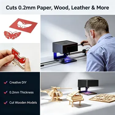 Mini Desktop Laser Engraver – 3W