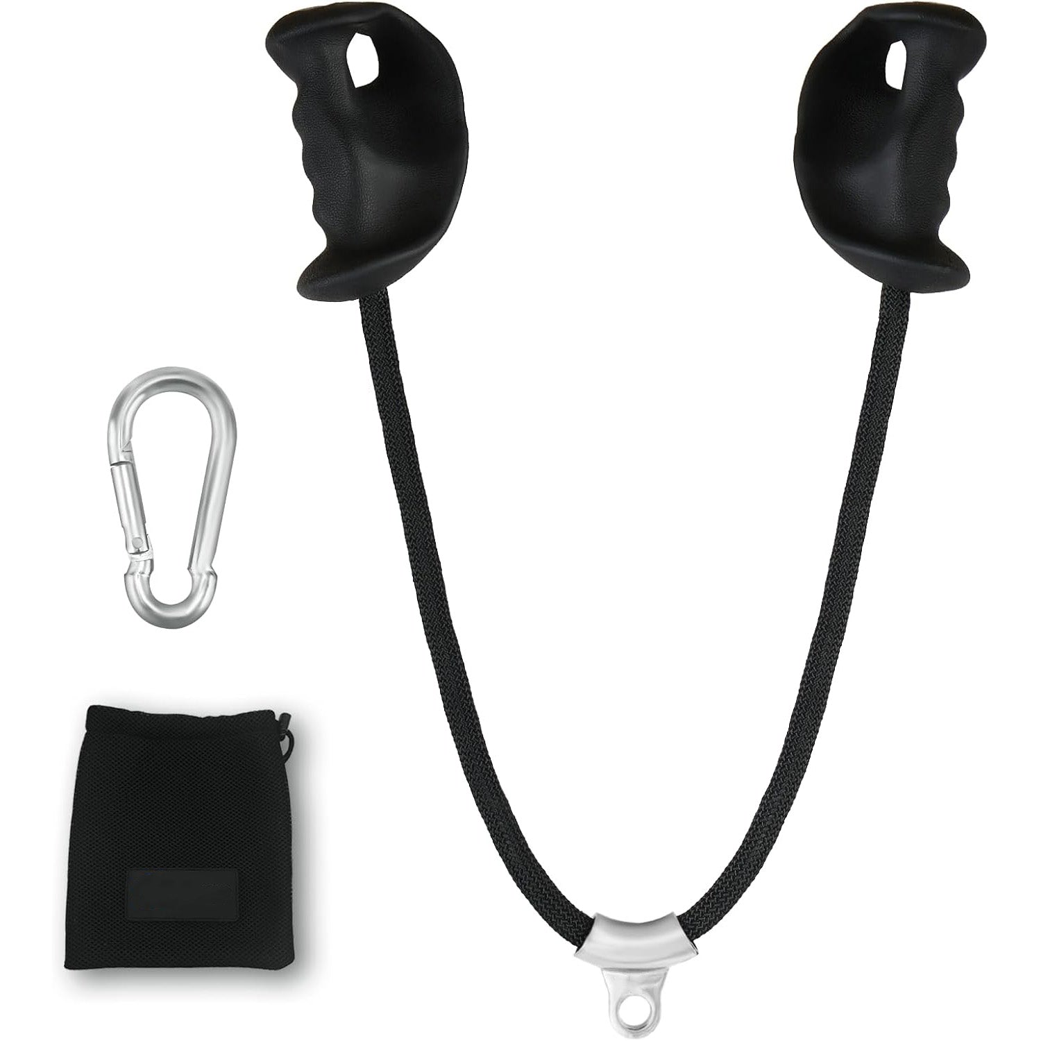Ergonomic Triceps Rope Attachment for Cable Machines