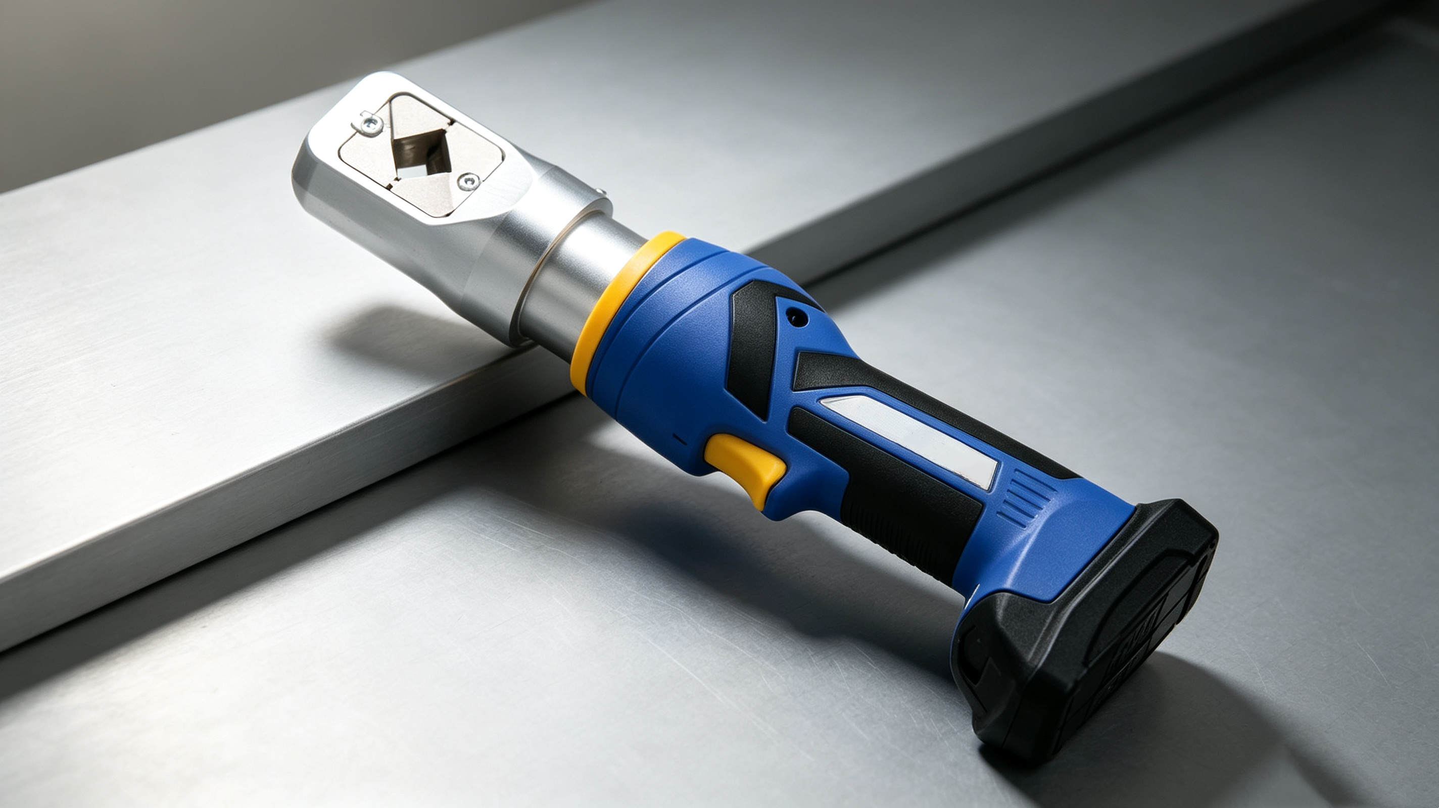 Cordless Hydraulic Crimping Tool – 6–120mm², Closed Head, One‑Button Operation, 10.8V Li‑Ion
