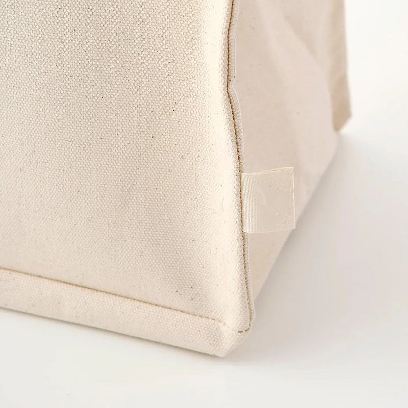 Wall-Mounted Laundry Bag – Oak Wood & Metal Hook, Minimalist Scandinavian Style