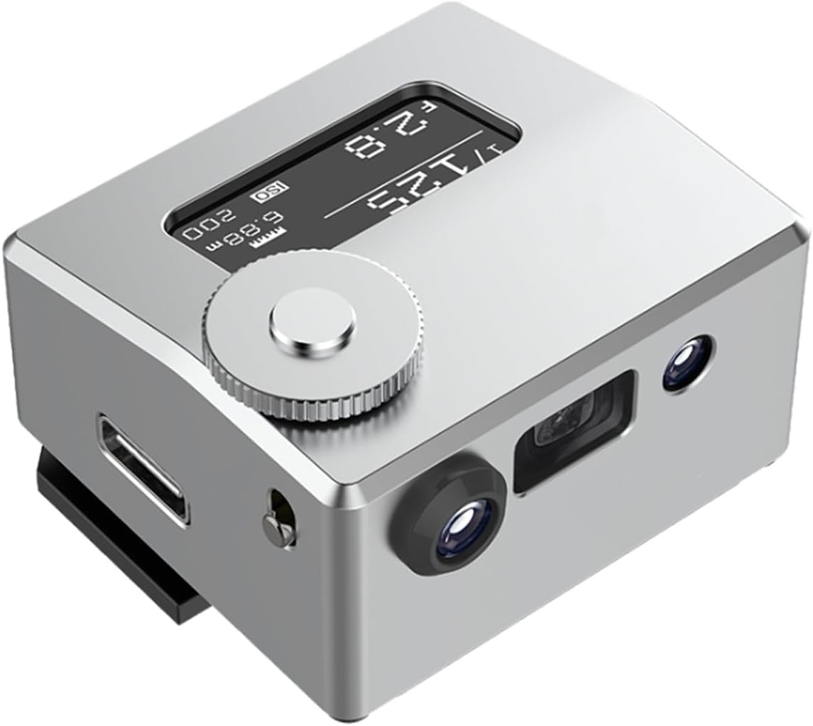 Pocket Light Meter with Laser Measure & Spot Metering