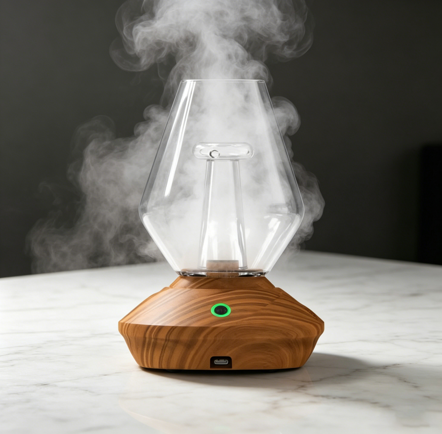 The atomizer is compatible with 510 threaded cartridges