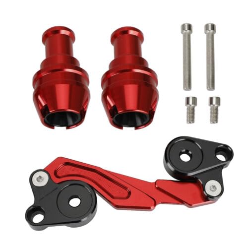 CNC Frame Sliders – Aircraft‑Grade Aluminum, Delrin Pucks, Bolt‑On Protection for Maxi‑Scooters