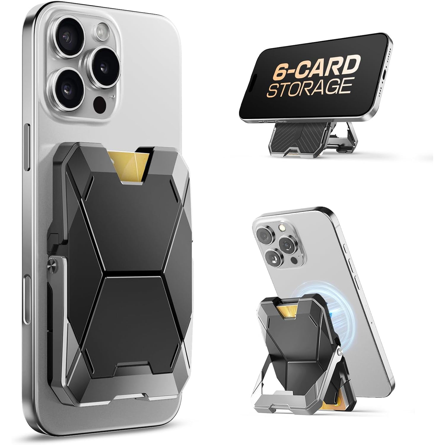 Magnetic Wallet Stand