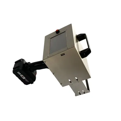 Handheld Dot Peen Marking Machine – 120×40mm Marking Area, 3–4 Hour Battery, Touchscreen, for VIN & Serial Numbers