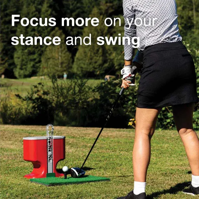 Automatic Golf Ball Dispenser – Gravity‑Powered, No Batteries, for Indoor & Outdoor Practice