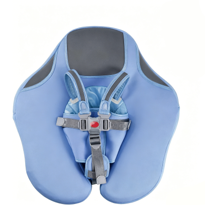 Four-Point Baby Float – Zero Tipping Risk, Two Swim Modes, UPF 50+ Canopy for Ages 3–24 Months
