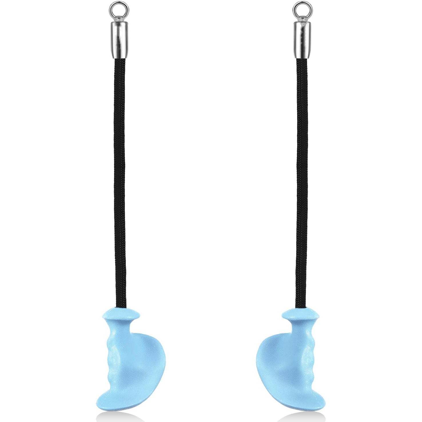 Ergonomic Triceps Rope Attachment for Cable Machines