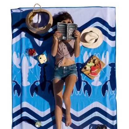 Sand-Free Outdoor Beach Mat – Multi-Purpose Roll-Up Camping & Picnic Blanket