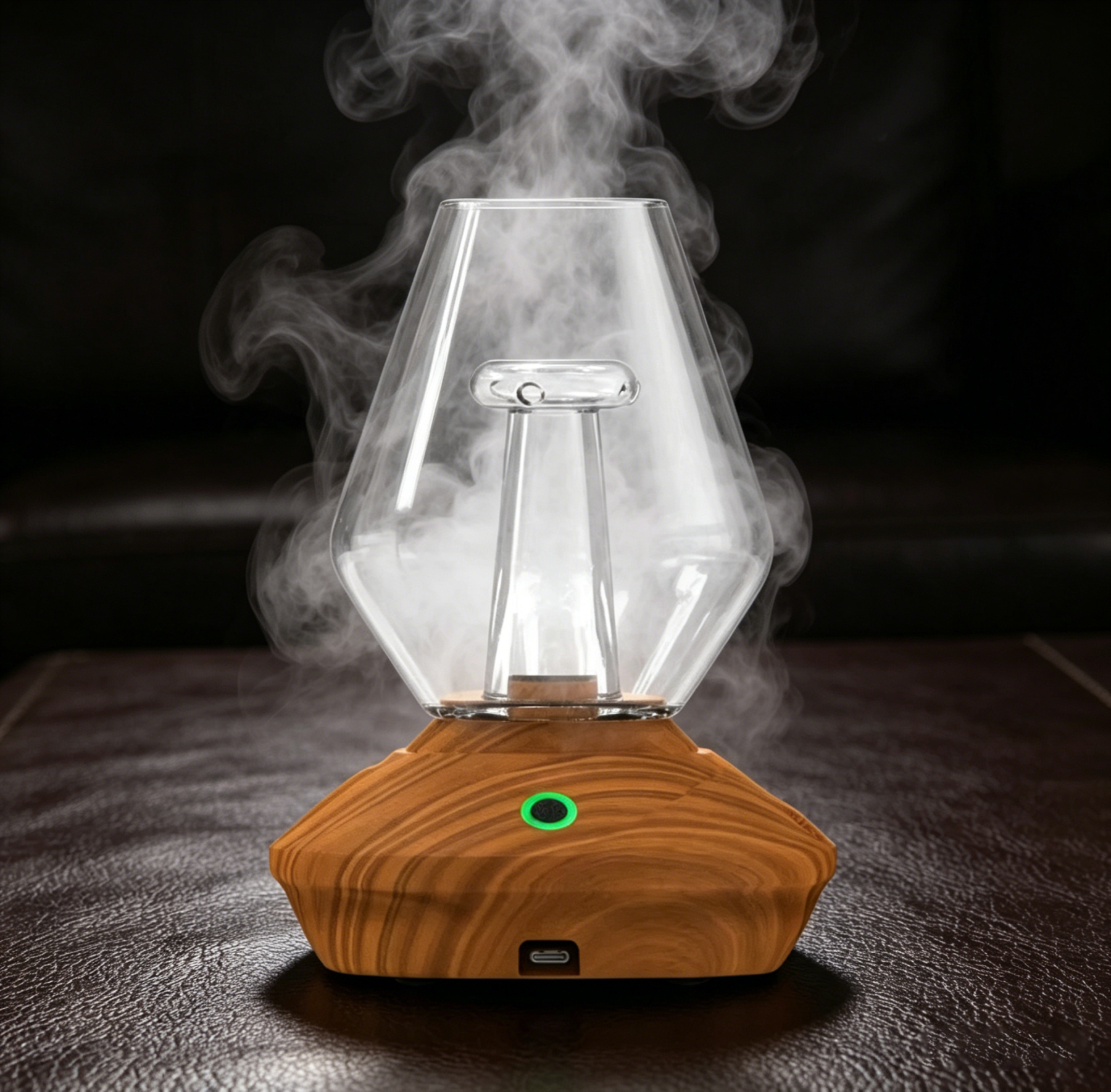 The atomizer is compatible with 510 threaded cartridges