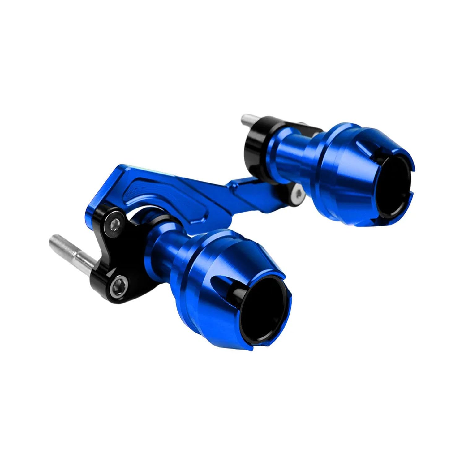 CNC Frame Sliders – Aircraft‑Grade Aluminum, Delrin Pucks, Bolt‑On Protection for Maxi‑Scooters