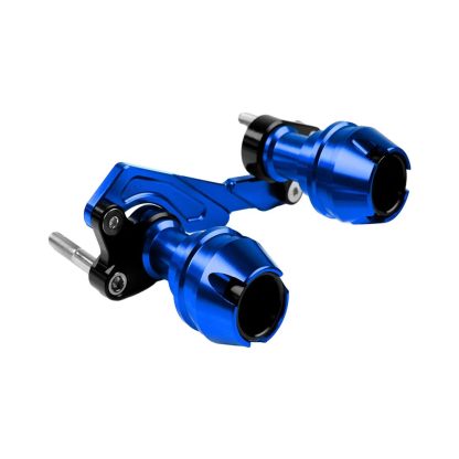 CNC Frame Sliders – Aircraft‑Grade Aluminum, Delrin Pucks, Bolt‑On Protection for Maxi‑Scooters