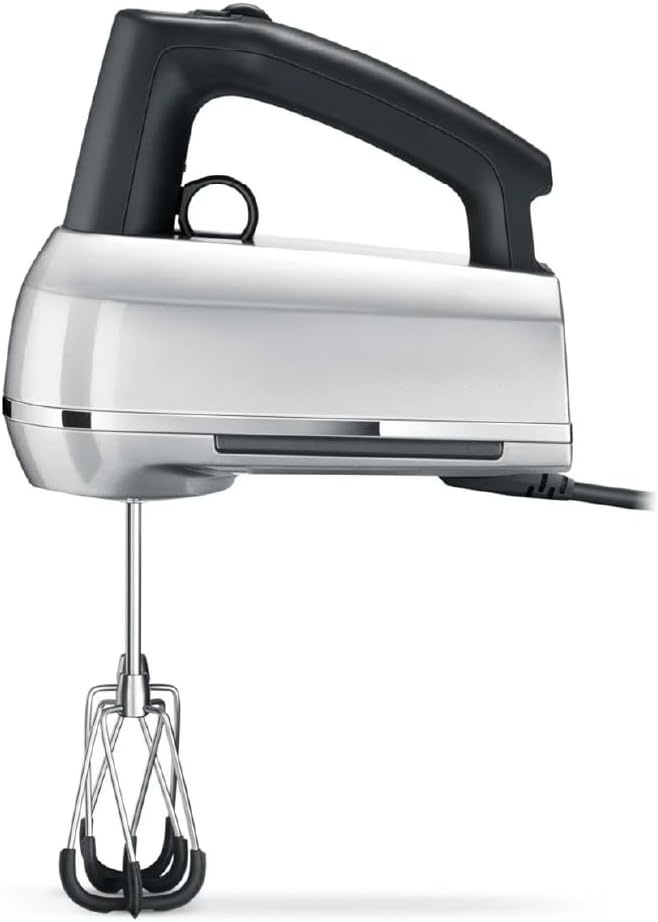 Hand Mixer with Beater IQ – Auto‑Adjusts Speed, Quiet Scraper Beaters, 9 Speeds + Boost