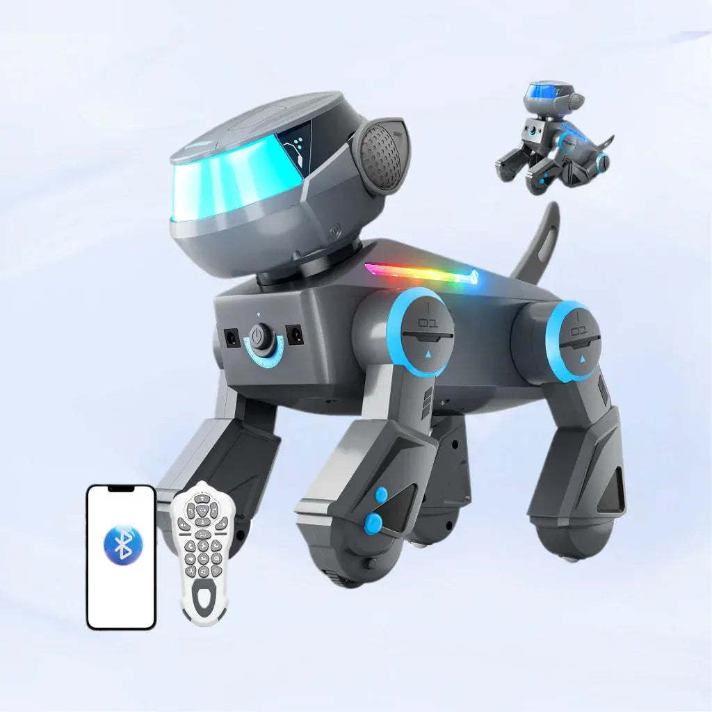 Kids Smart Programmable Robot Dog – Bluetooth Control