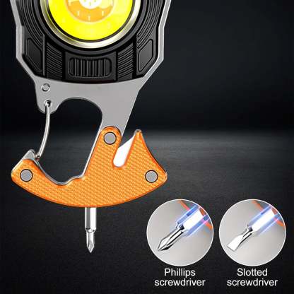 Keychain work light, LED multi-functional power light