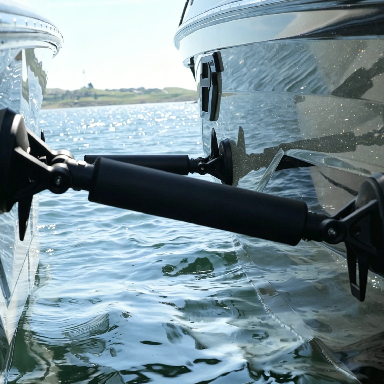 Marine Suction Cup Anchor – Spring-Loaded for Wave & Tide Reduction, Docking Protection