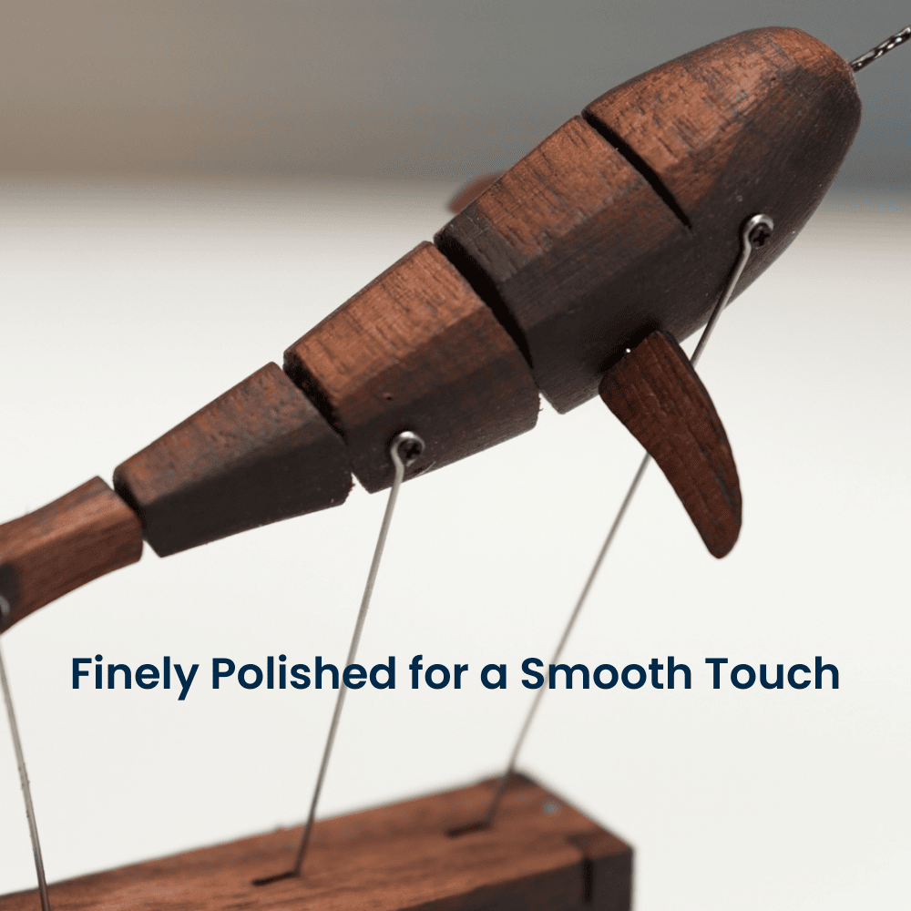 Walnut Whale Automaton
