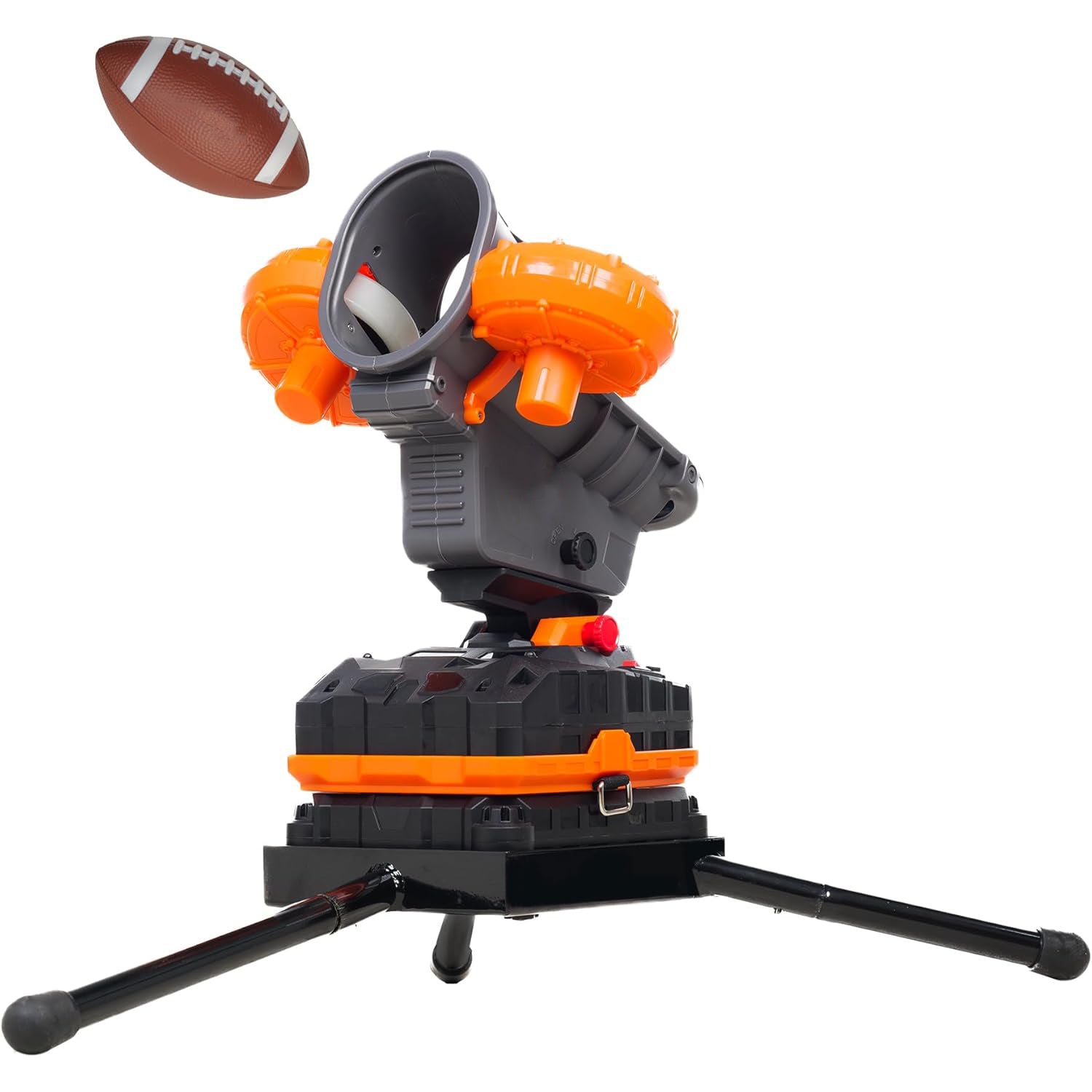 Kids & Youth Football Trainer – Auto or Manual Launch, 3 Height Angles, Stable Base
