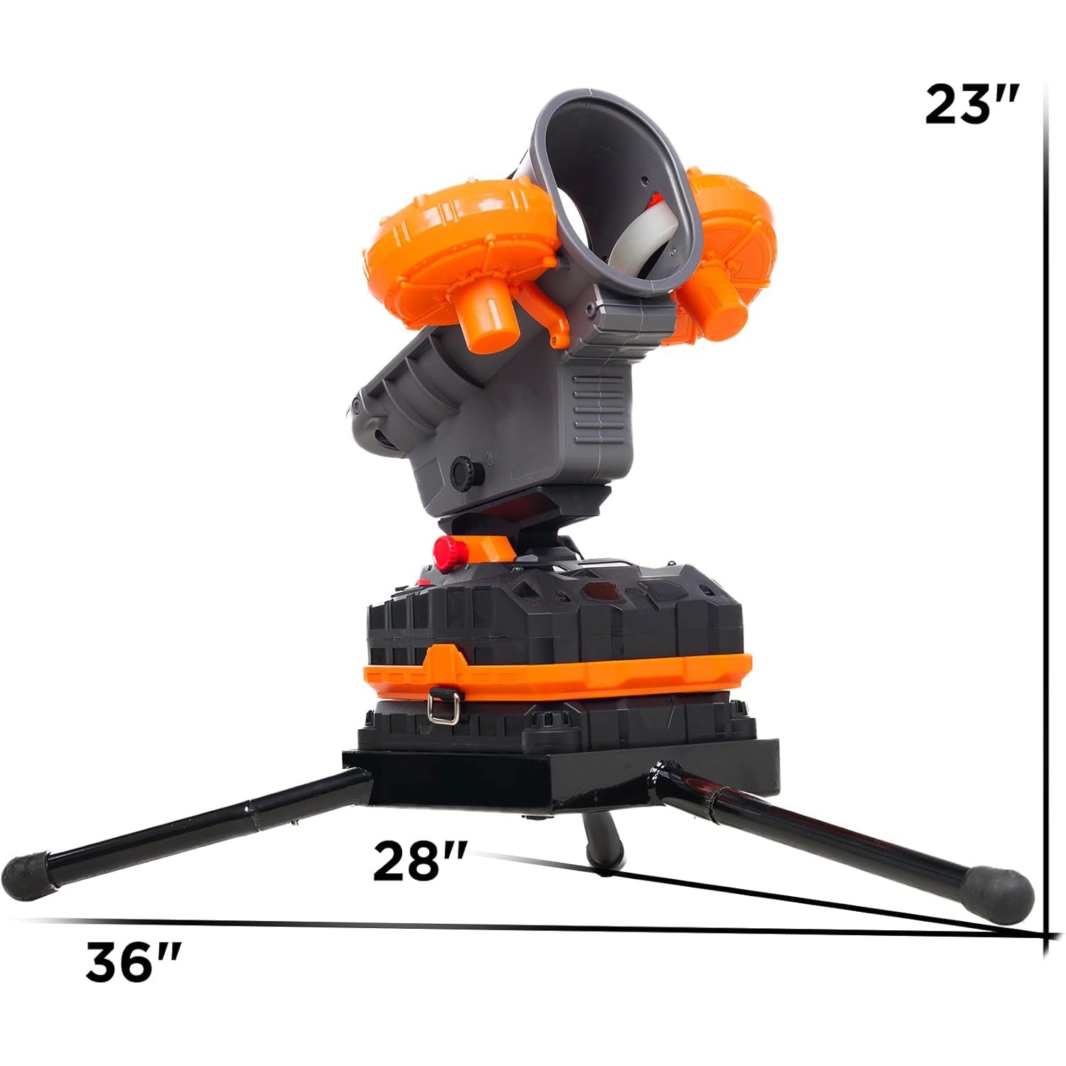 Kids & Youth Football Trainer – Auto or Manual Launch, 3 Height Angles, Stable Base