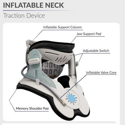 Cervical Traction Device – Relieve Neck & Shoulder Pain | Improve Spine Alignment