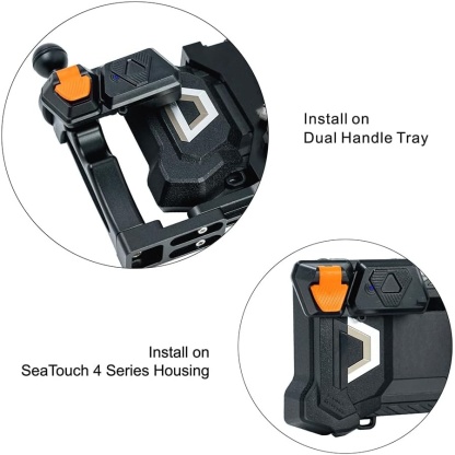 Underwater Bluetooth Shutter – Waterproof to 200ft, 100,000+ Presses, CR2032 Powered, for Smartphone Housings