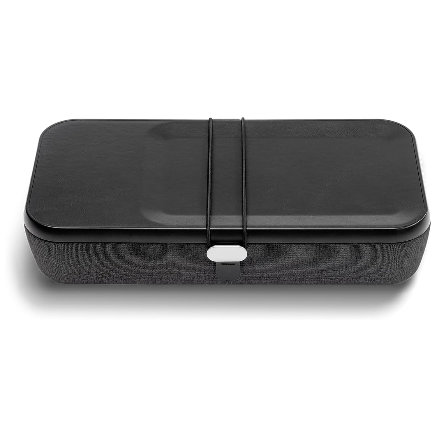 Portable Desktop Organizer with Wireless Charging – Adjustable Dividers, Travel‑Ready