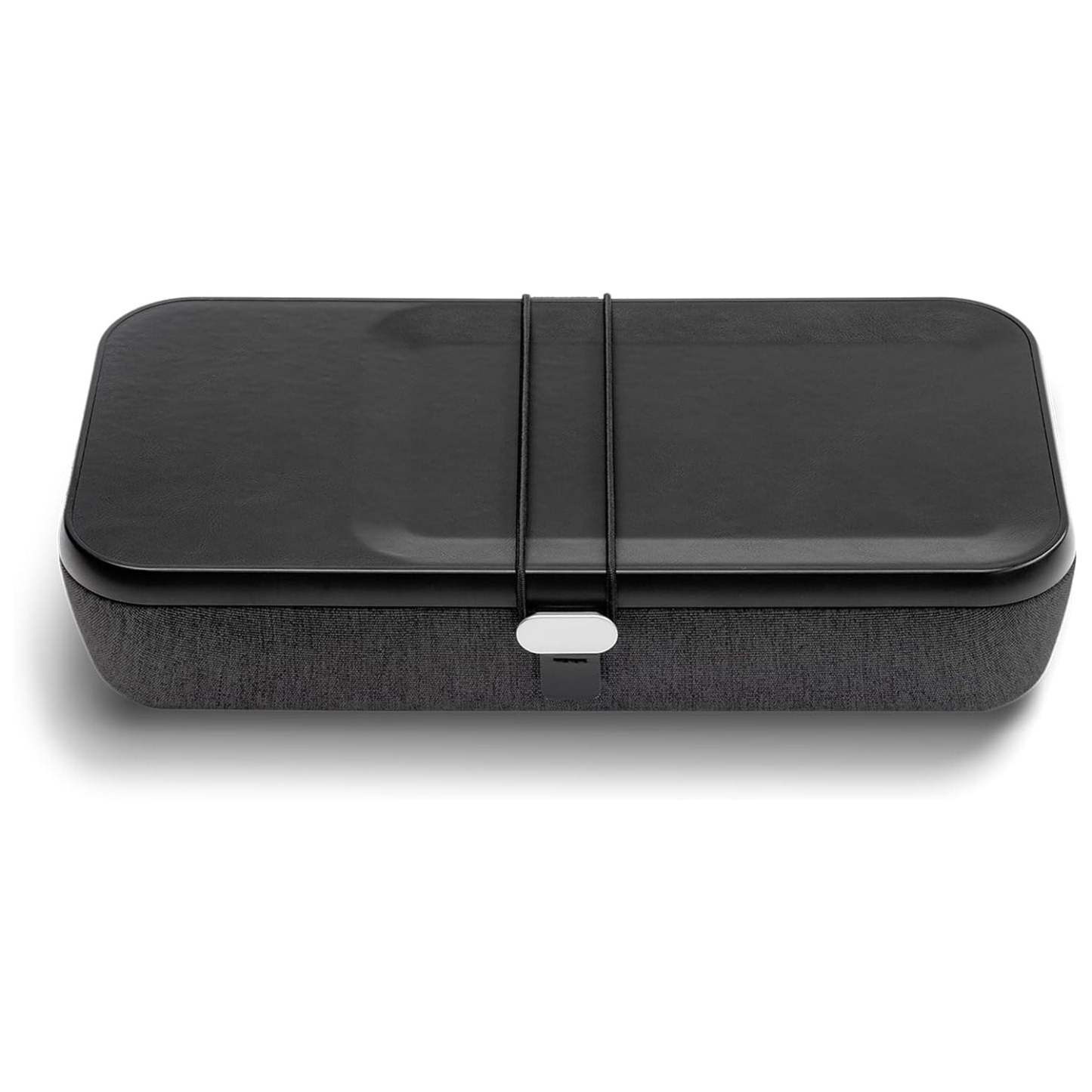 Portable Desktop Organizer with Wireless Charging – Adjustable Dividers, Travel‑Ready