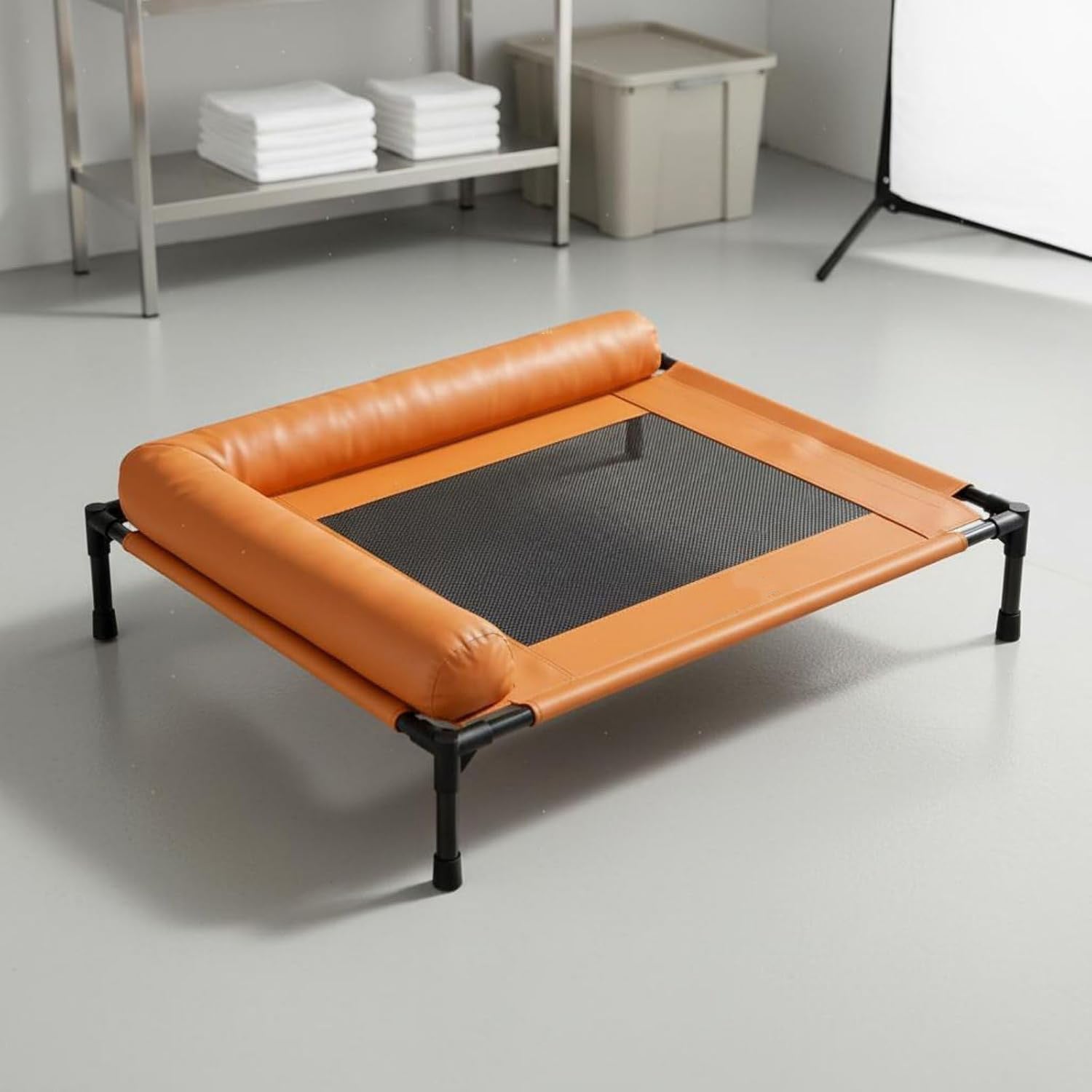 Elevated Pet Bed for Small Dogs & Cats – Breathable Mesh, Off‑Ground Design, Easy Wipe Surface