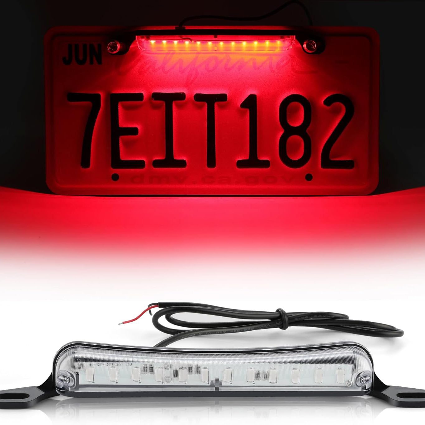 Ultra-Bright LED License Plate Frame Light