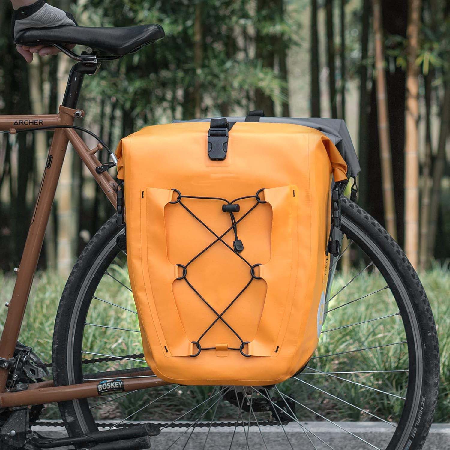 Waterproof Bike Rear Panniers – 30L Capacity, Quick‑Release Mount, Commuter & Touring Ready
