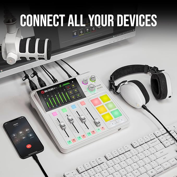Compact all-in-one audio maker