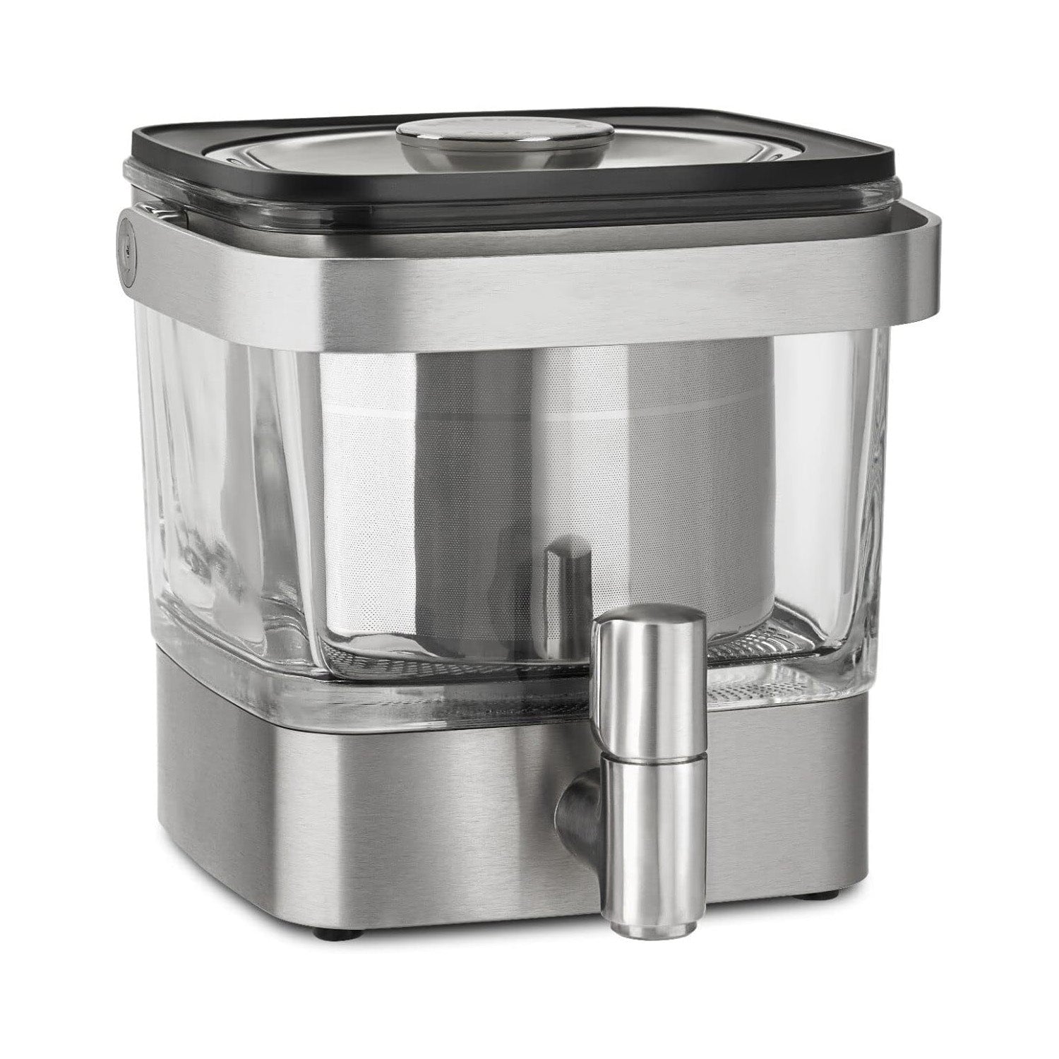 Cold Brew Coffee Maker – Stainless Steel Infuser, Glass Carafe, Compact Fridge‑Fit Design