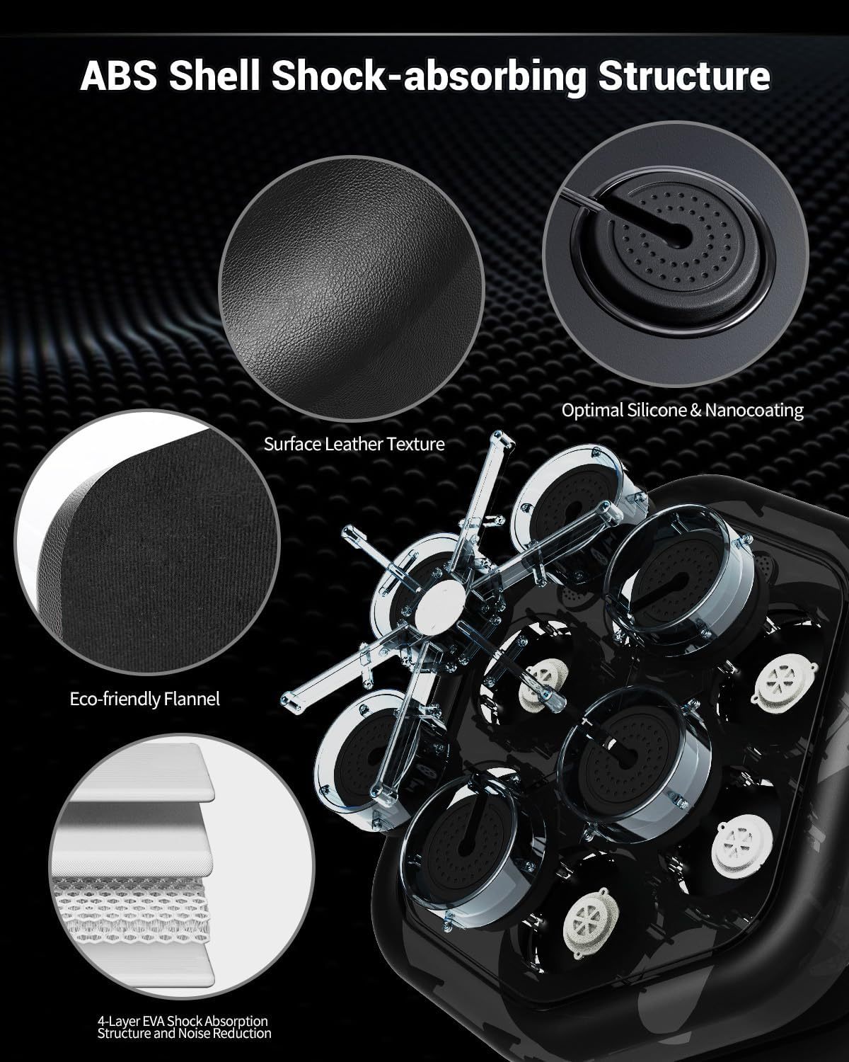 Smart Music Boxing Machine – Rhythm‑Synchronized Lights, App Control, Adjustable Height, for Home Workouts