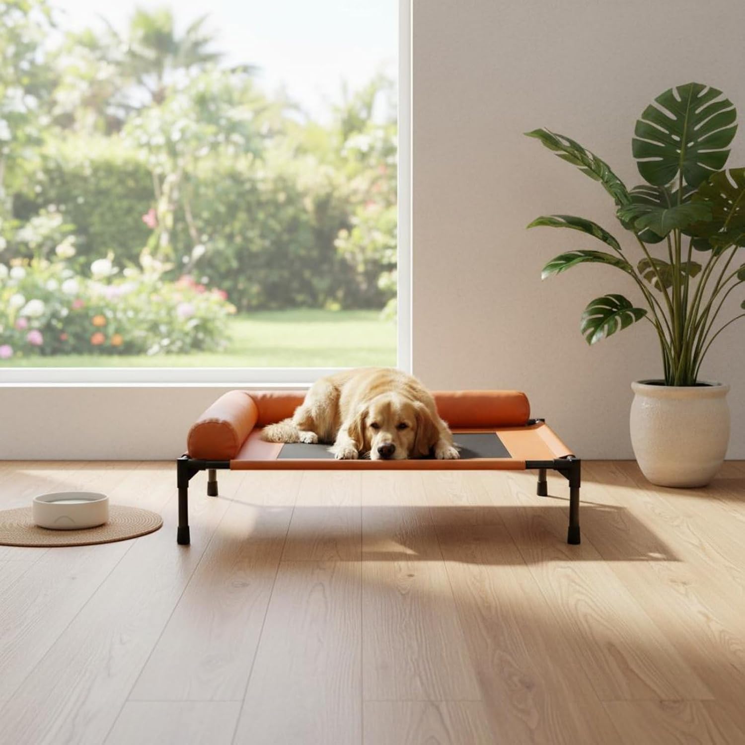 Elevated Pet Bed for Small Dogs & Cats – Breathable Mesh, Off‑Ground Design, Easy Wipe Surface