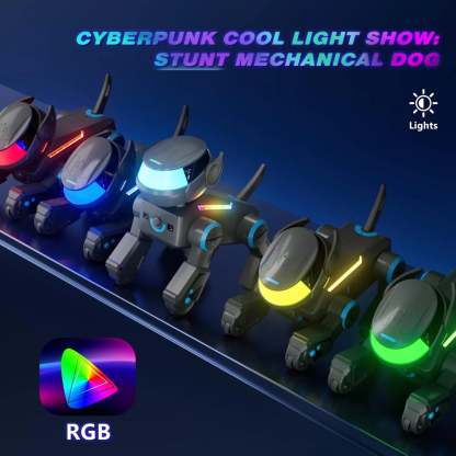 Kids Smart Programmable Robot Dog – Bluetooth Control