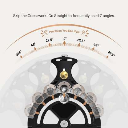 Precision Miter Gauge – –70° to 70° Full‑Range Locking, 4 Preset Stops, 36″ Extendable Fence