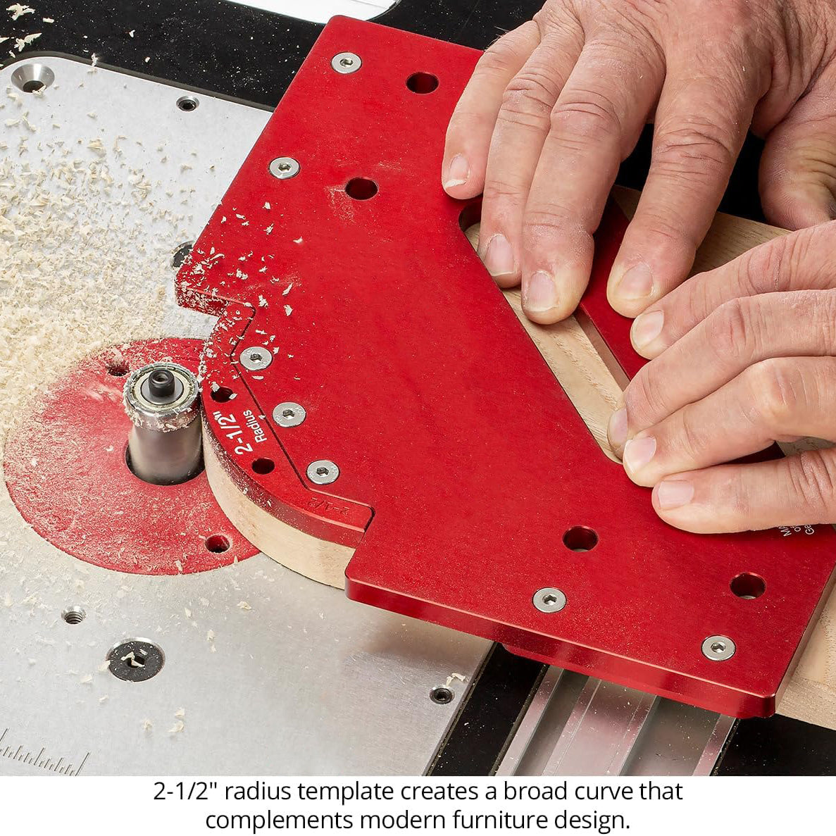 Corner Radius & Chamfer Routing Jig – 18 Templates, Handheld or Table Use, Precision Woodworking