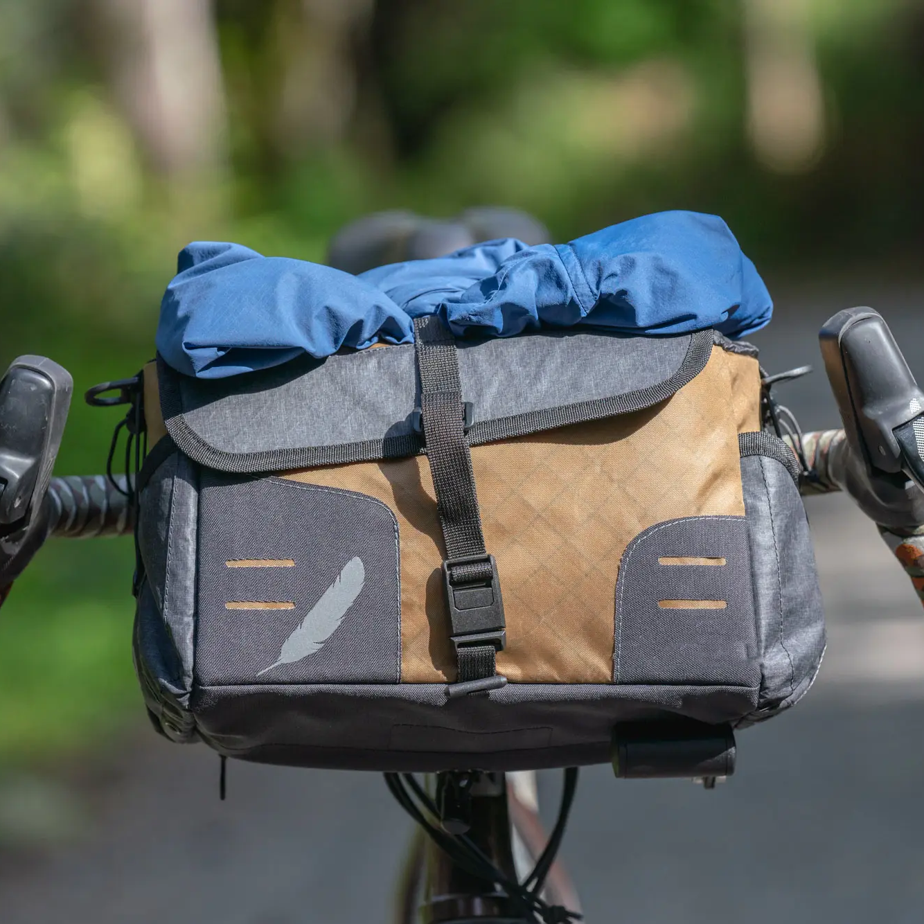 6L Frame Top Tube Bag – Modular Front Bag, Dual Mount (Frame & Handlebar), Multi‑Pocket Organization