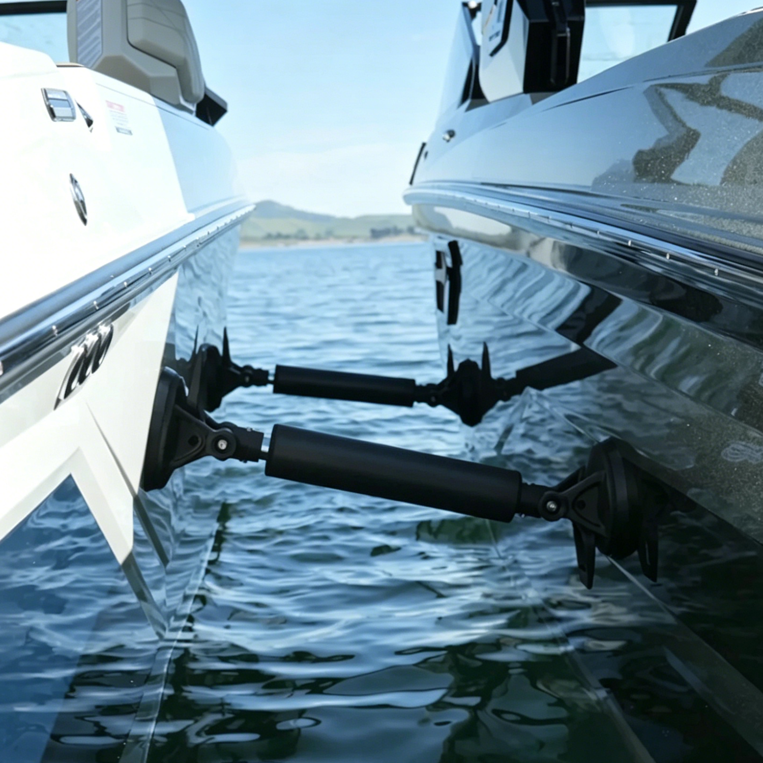 Marine Suction Cup Anchor – Spring-Loaded for Wave & Tide Reduction, Docking Protection