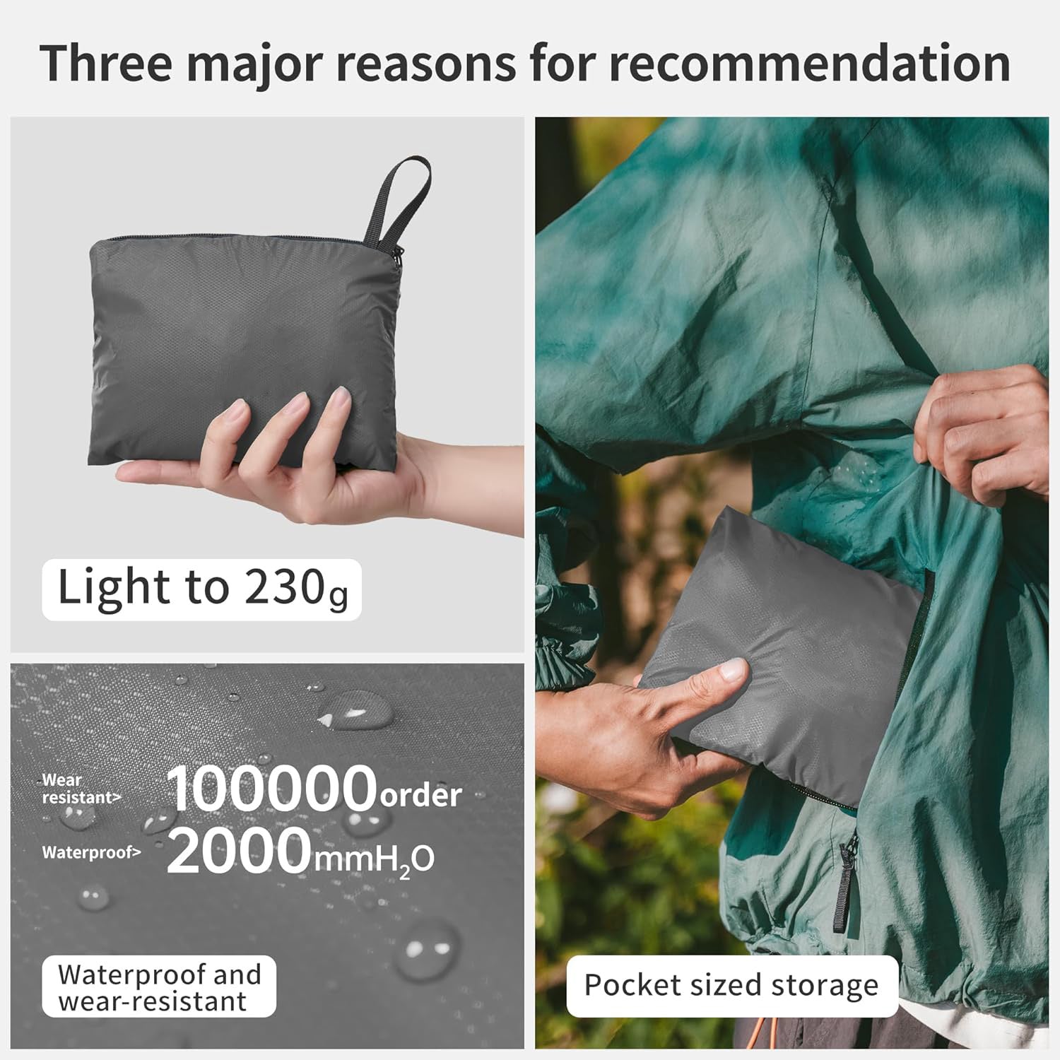 Foldable Backpack – 18L/22L/25L/30L