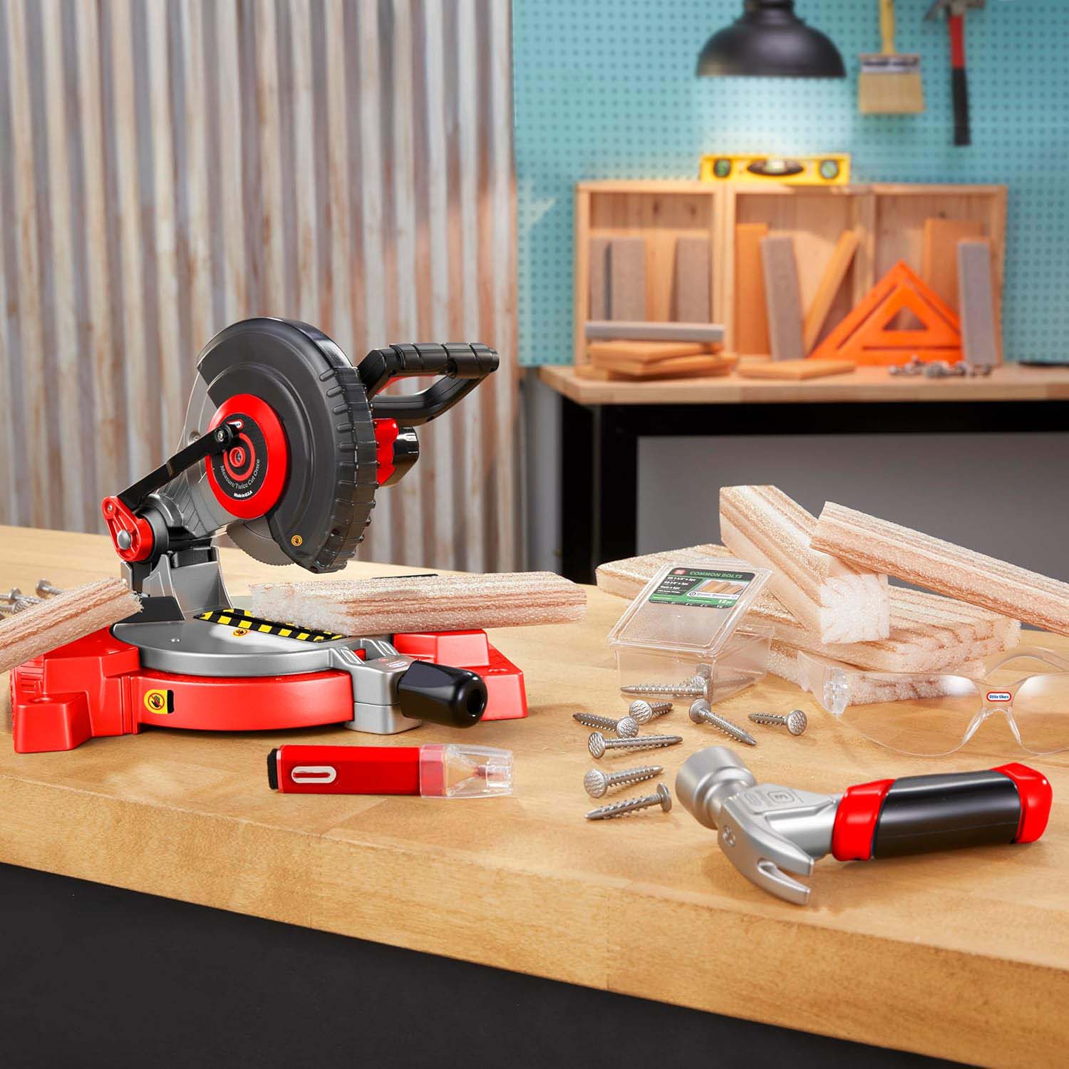 Creative Building Power Fault Kit – 6 Accessories, Role-Playing Construction Toy for Kids