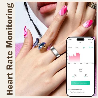 Bluetooth smart ring with charging case