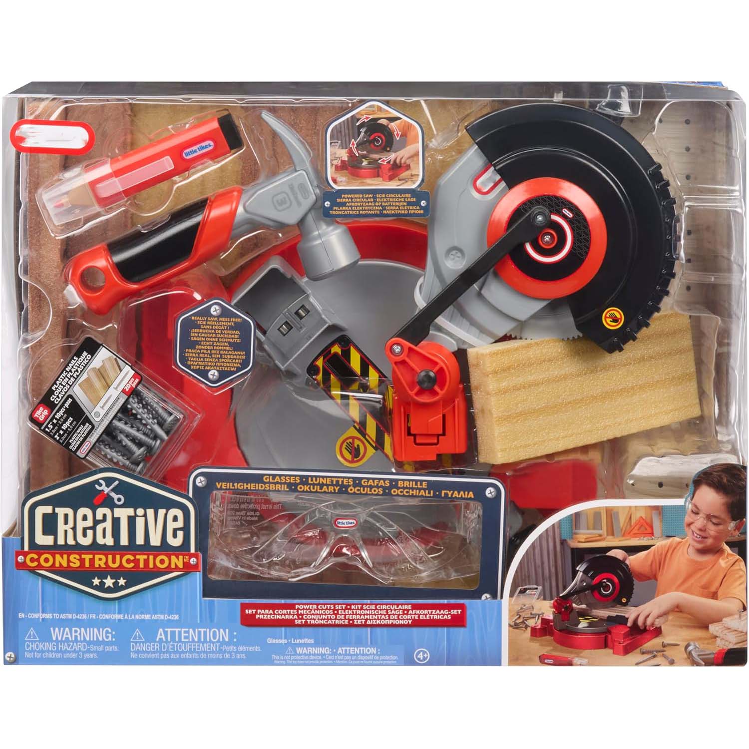 Creative Building Power Fault Kit – 6 Accessories, Role-Playing Construction Toy for Kids