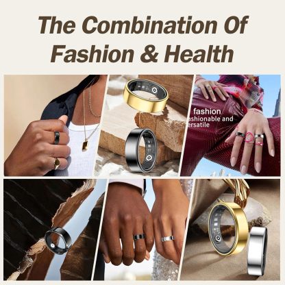 Bluetooth smart ring with charging case